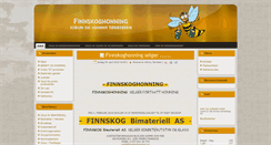 Desktop Screenshot of finnskoghonning.no